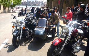Harley sidecar tour, Sydney