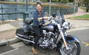 Harley ride, Sydney Harbour Bridge