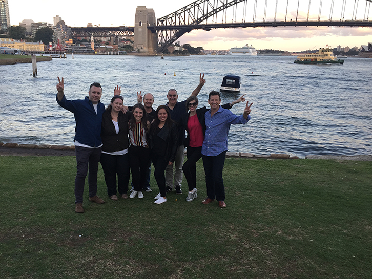 Corporate Harley ride, Sydney