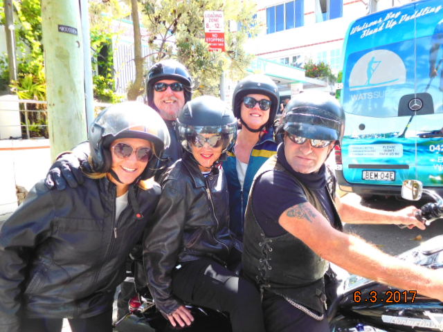 Harley ride Eastern Suburbs Sydney