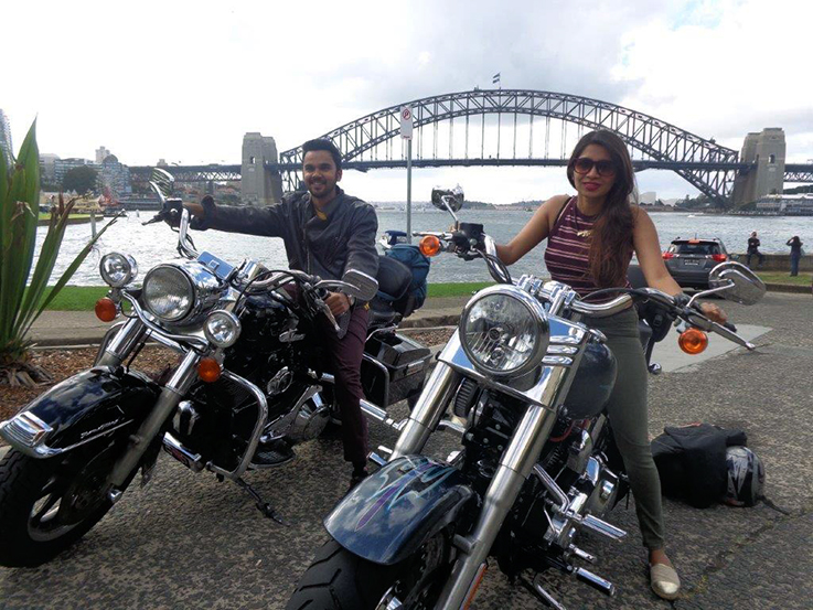 Harley-tour-Sydney-Honeymoon