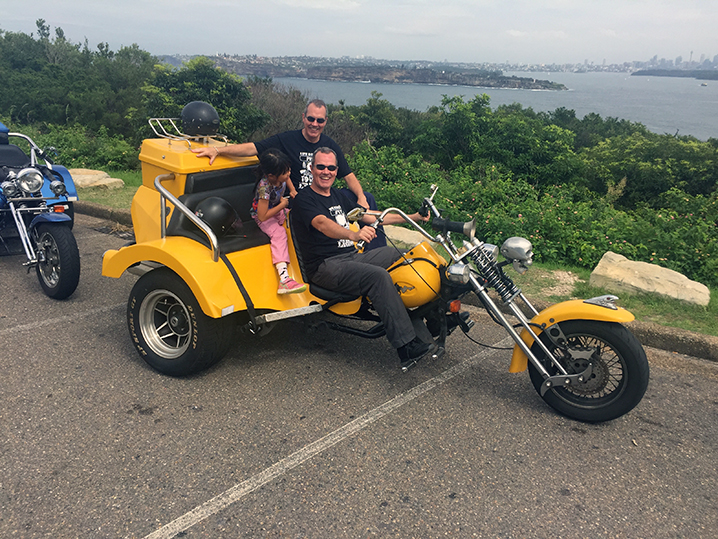 trike ride North Head Manly, Sydney