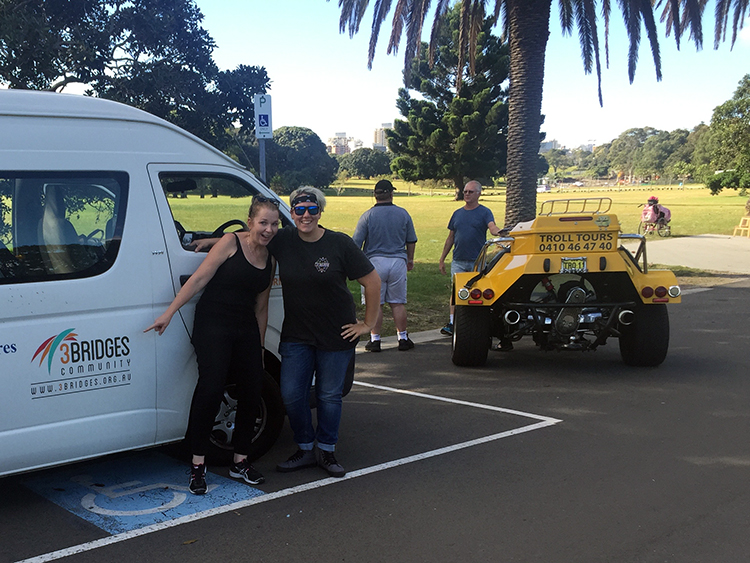 trike tour Centennial Park, Sydney