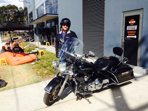 Northern Beaches Harley tour