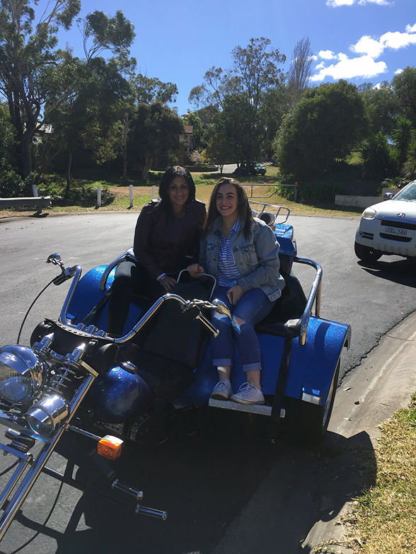 trike ride, 21st birthday surprise