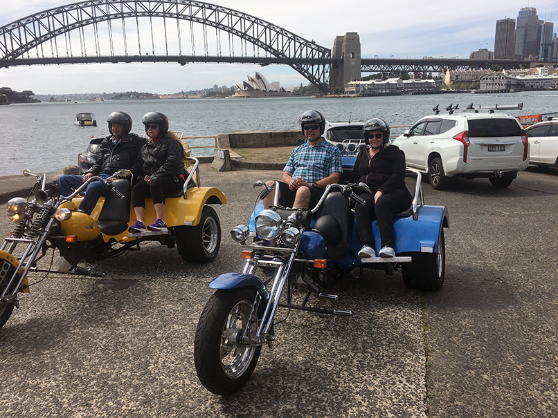 50th birthday celebration trike ride