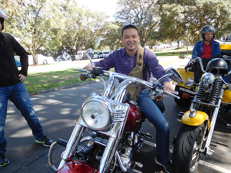 Harley tour group Sydney