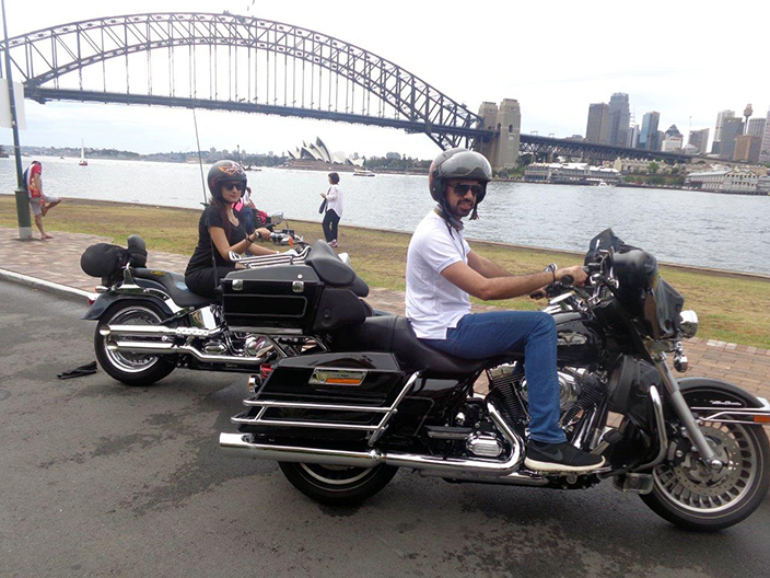 Harley tour honeymoon experience