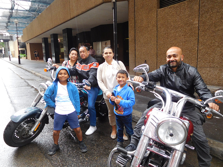 Sydney sights Harley tour