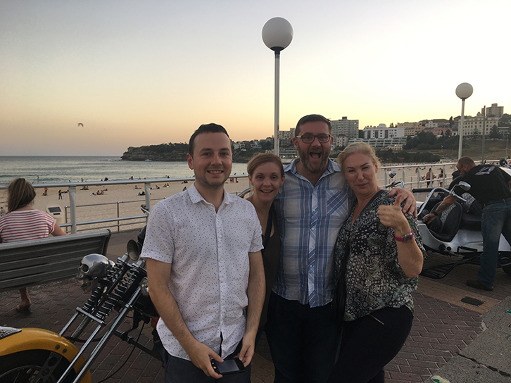 trike tour Bondi Beach Sydney