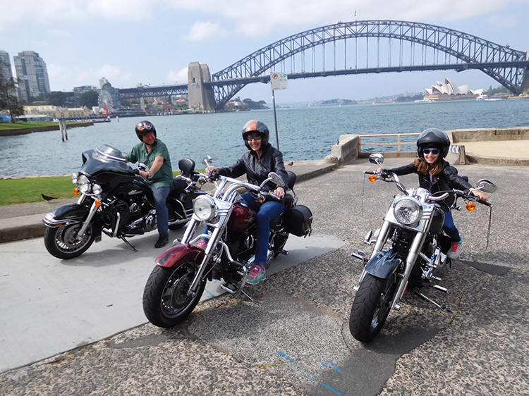 Harley tour Sydney Australia