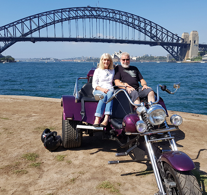 trike tour present Sydney Harbour Bridge