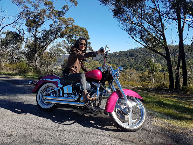 Harley Blue Mountains birthday tour