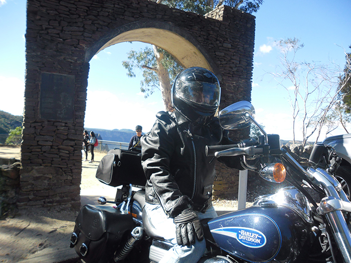 Harley tour present Blue Mountains Sydney