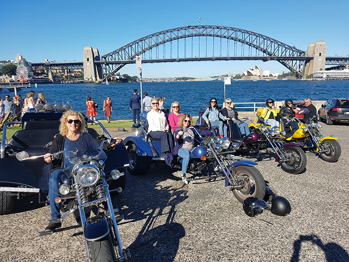 trike ride girls weekend away