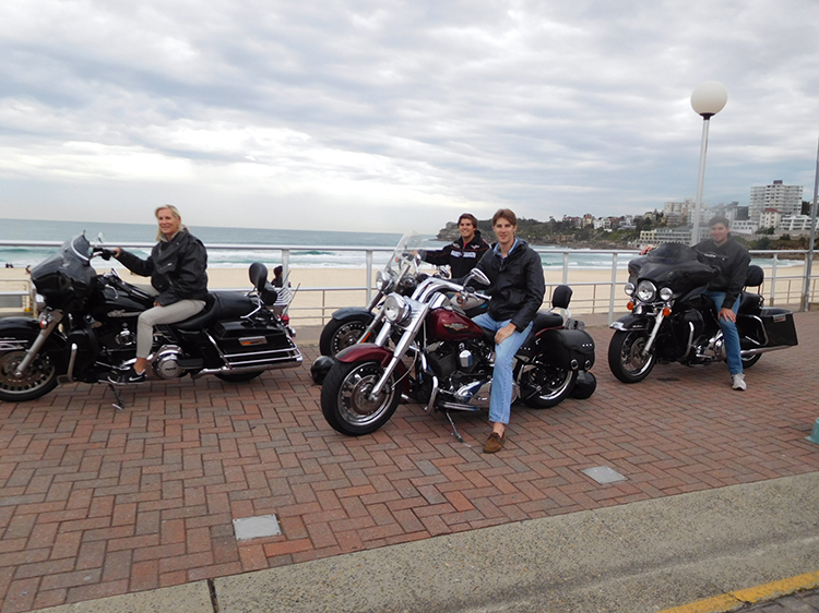 Harley Tour while holidaying in Sydney