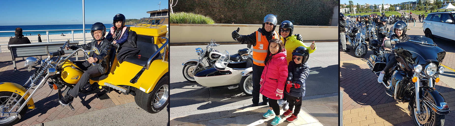 Harley tour Bondi Beach Sydney