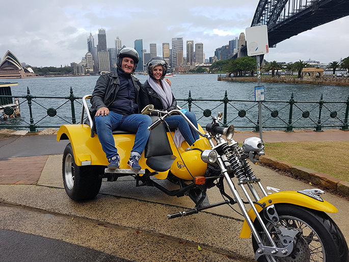 trike ride birthday present Sydney