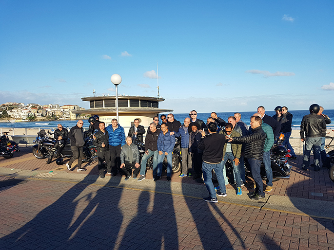 Harley, trike, sidecar tour Bondi to Bridge Climb Sydney