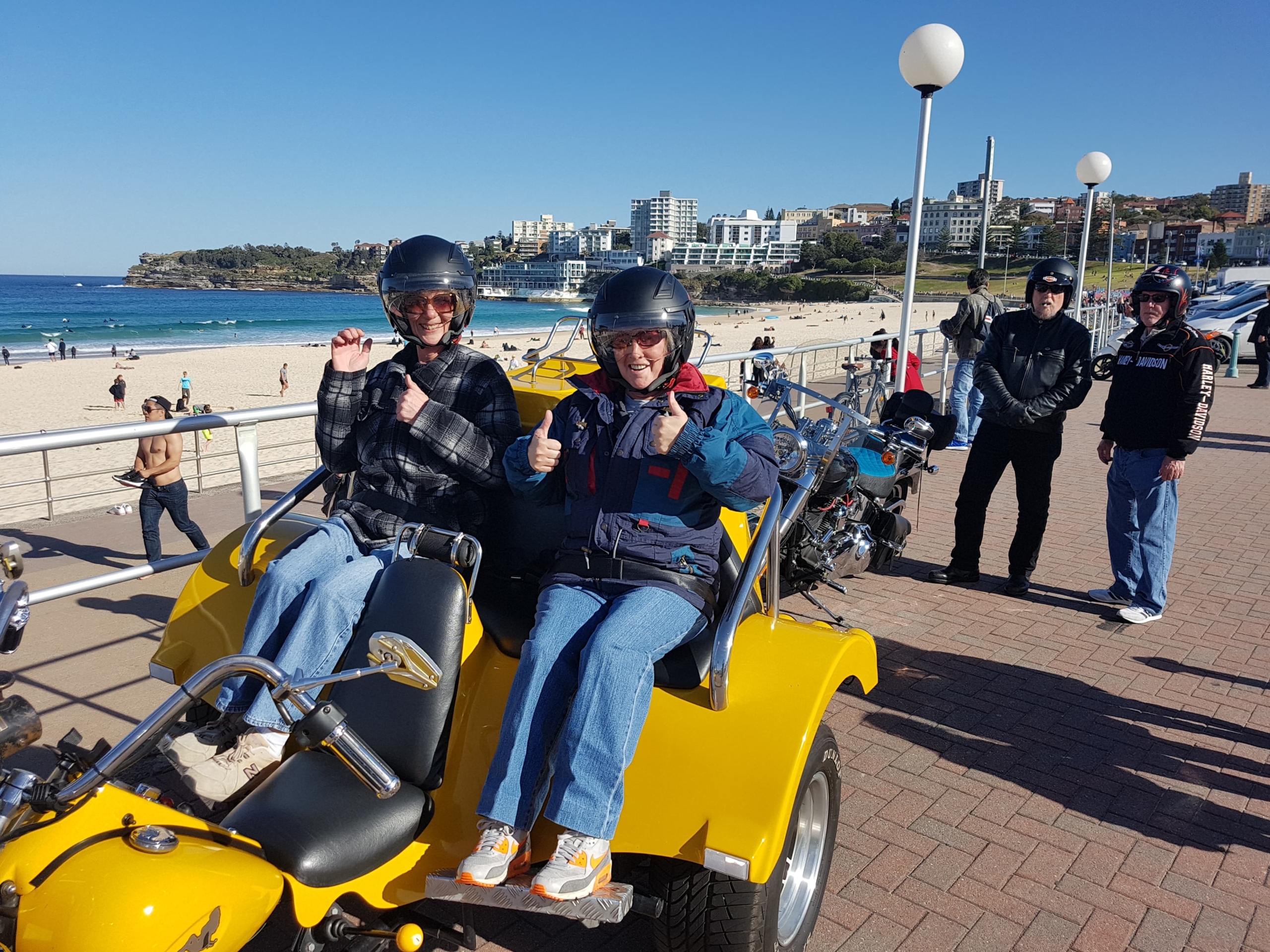 Harley and trike tour Bondi Beach Sydney