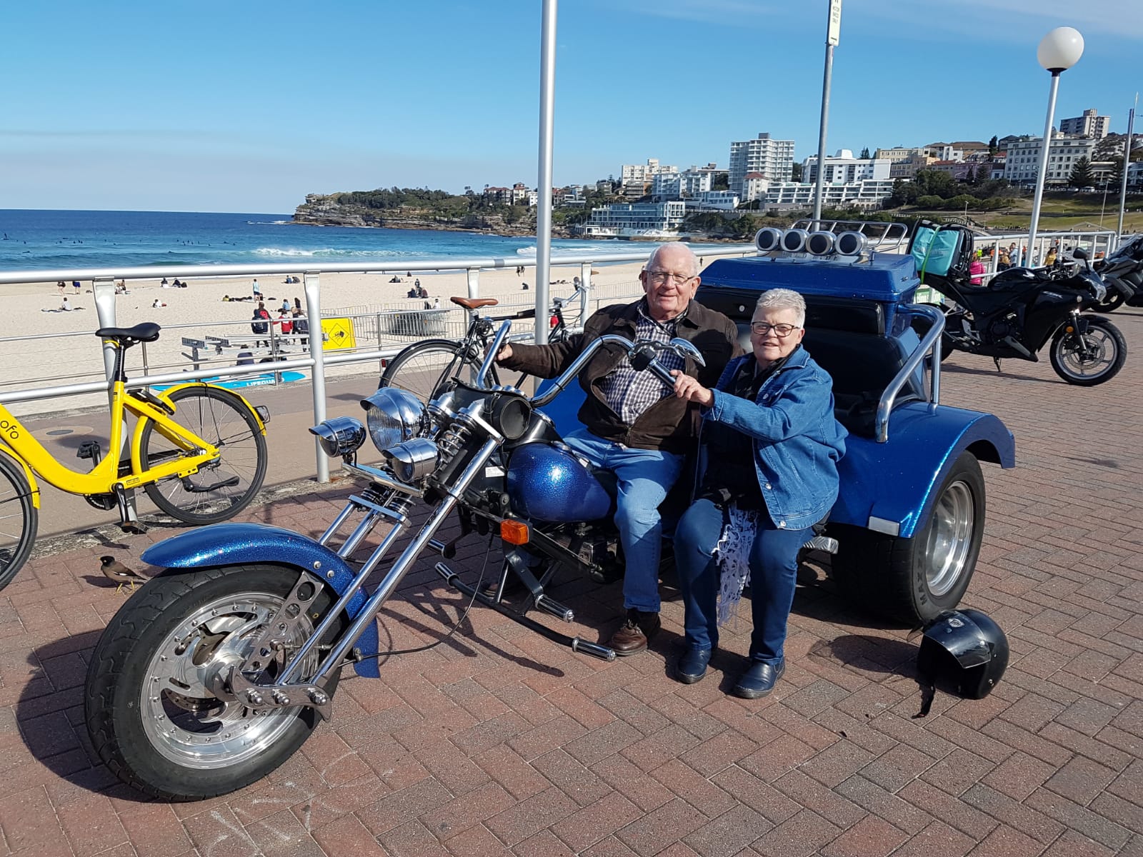 trike tour to celebrate 40th birthday and wedding anniversary