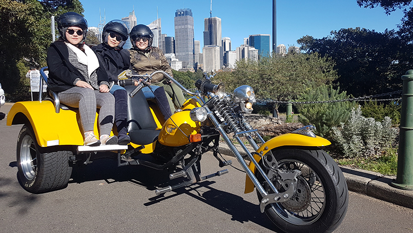 trike tour while visiting Sydney