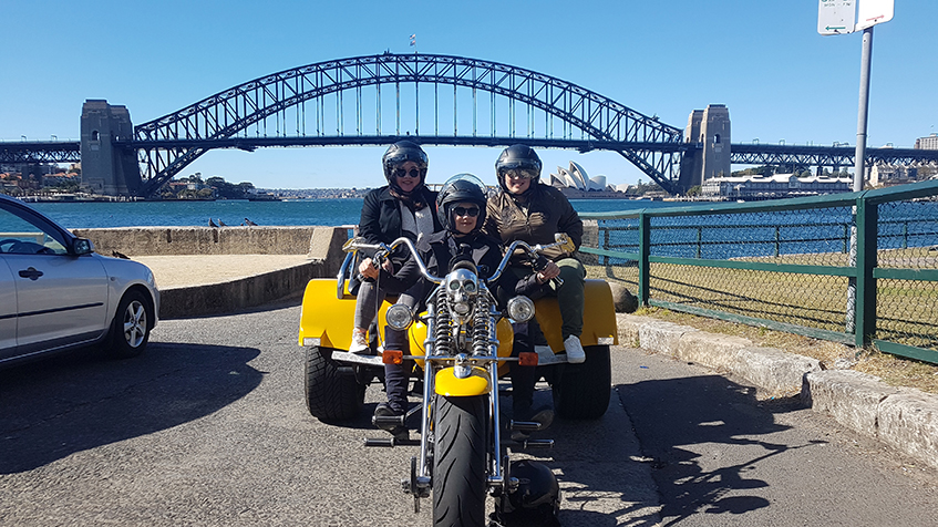 trike tour while visiting Sydney