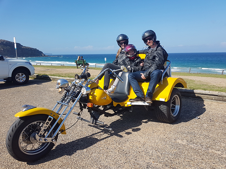 Beach Beauty Trike tour Sydney