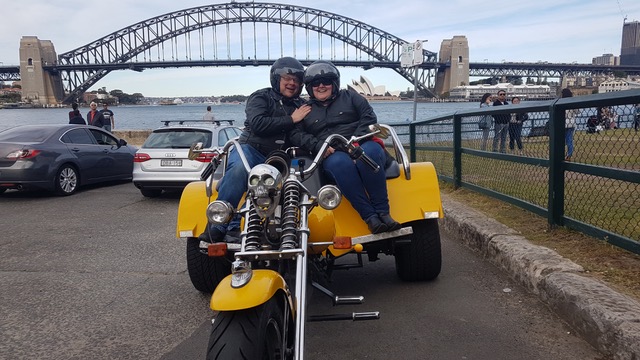 trike tour around the 3 bridges