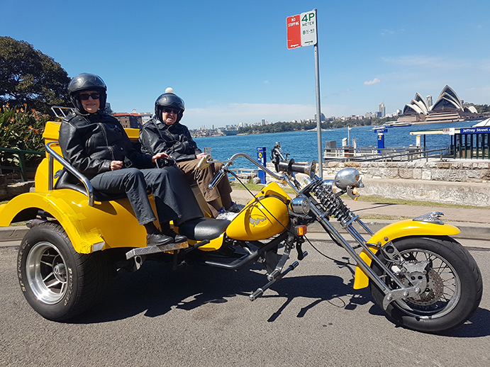 trike tour for 90th birthday