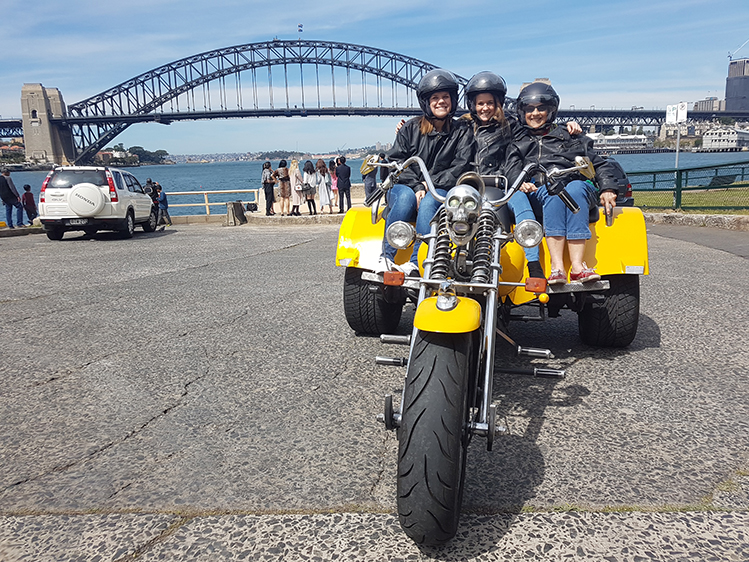 trike tour for grandma's 80th birthday