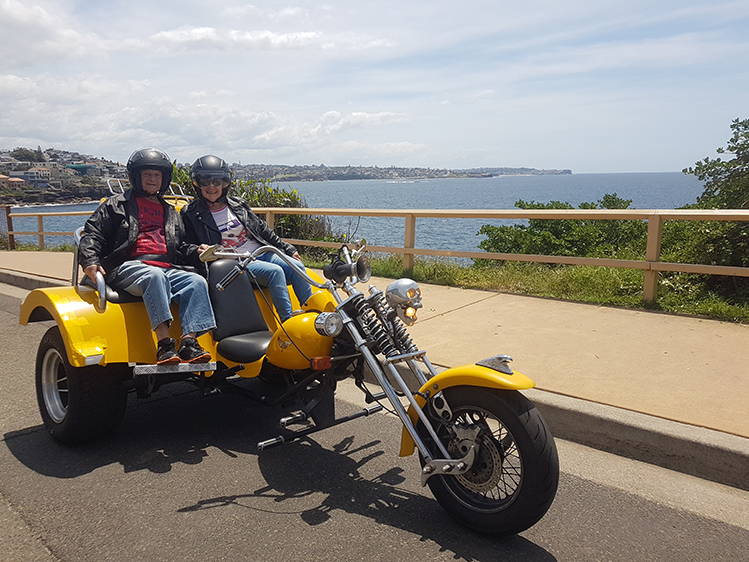 90th birthday trike ride