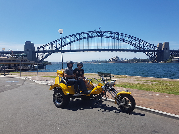 Sydney Harbour Bridge trike ride