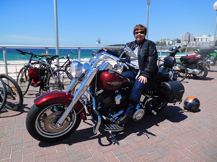 Harley tour Bondi Beach Sydney