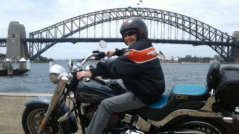 Harley birthday ride 3 Bridges