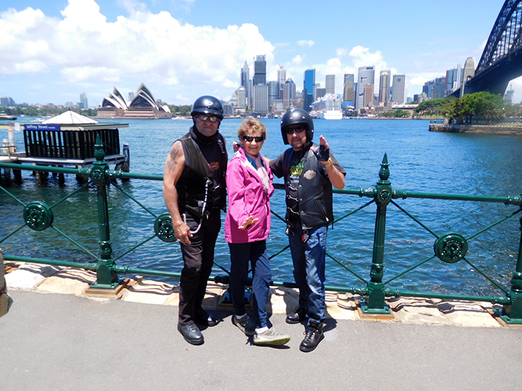 Harley tour Maroubra to Manly