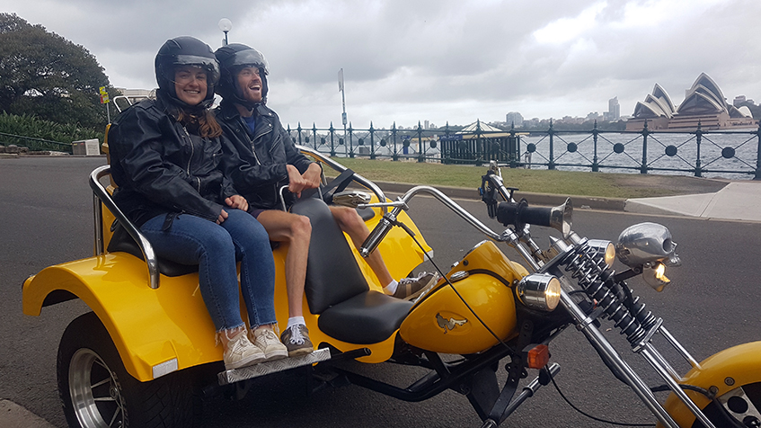 trike ride Eastern Sydney