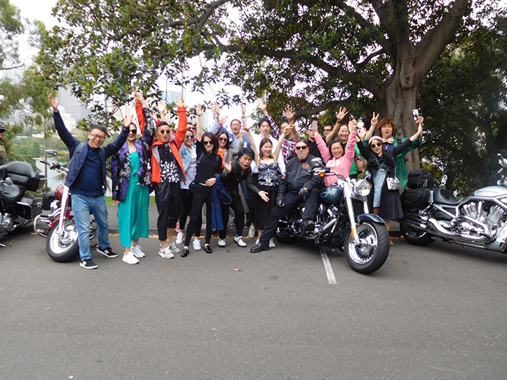 Eastern Sydney Harley tour