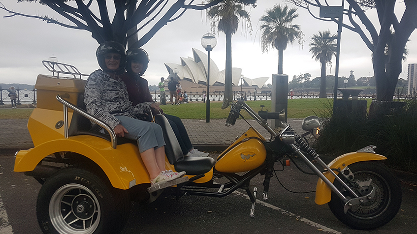 Sydney Opera House trike tour