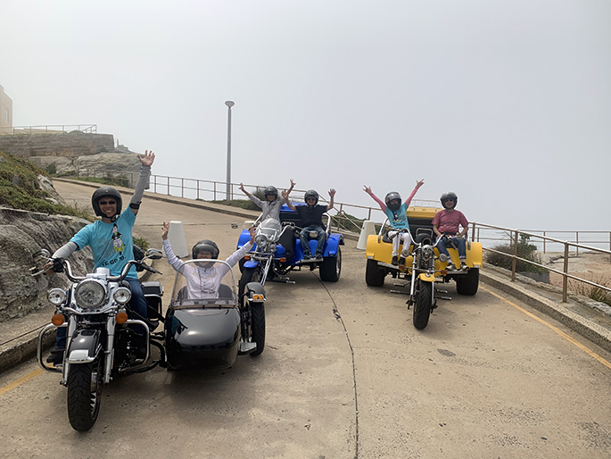 trike and sidecar tour