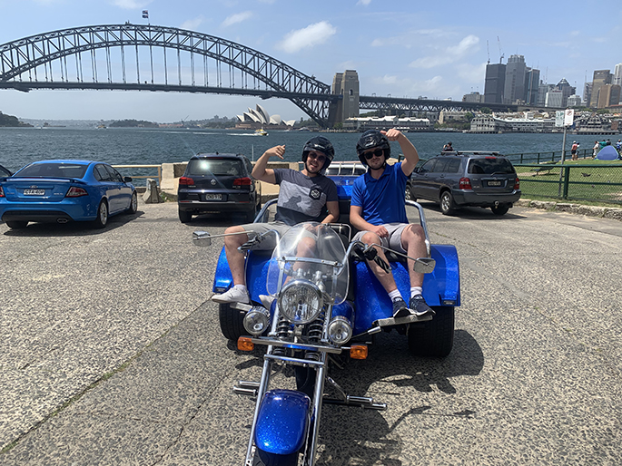 trike tour of Harbour Bridge