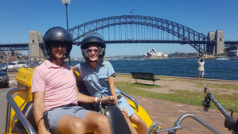 tour over Harbour Bridge