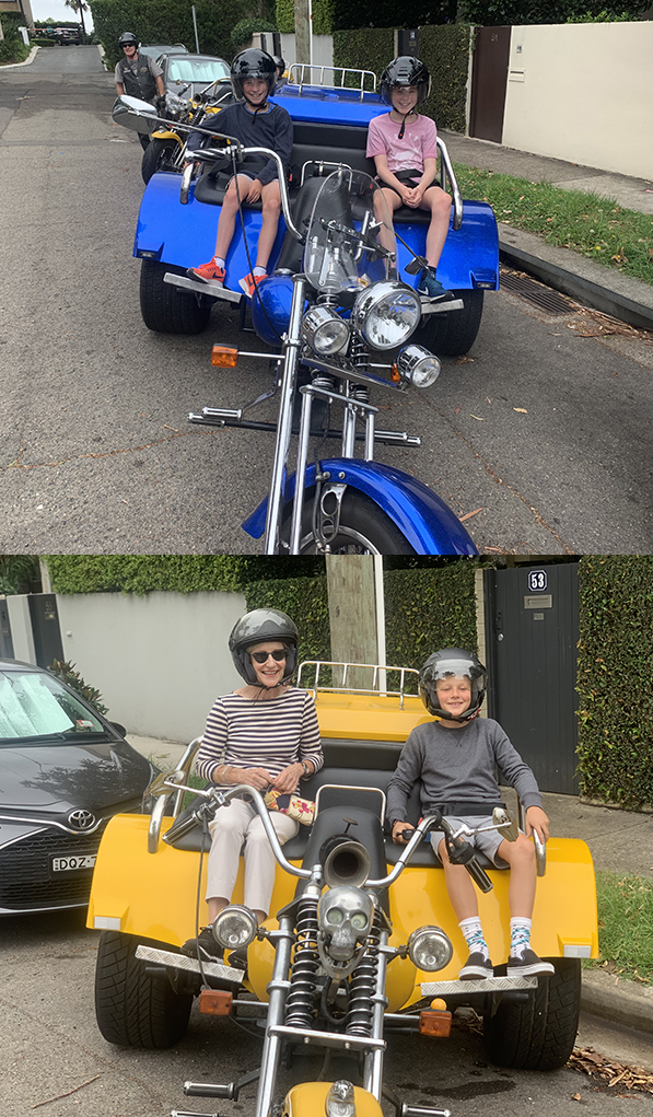 school holiday trike experience