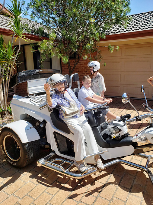 90th birthday party trike transfer