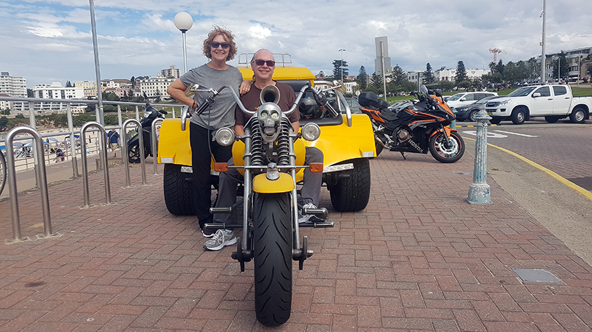 50th wedding anniversary trike tour