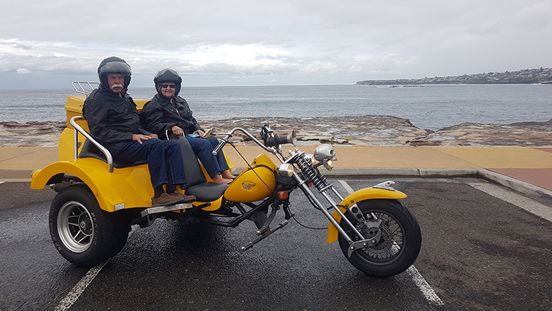 70th birthday trike tour