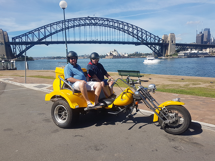 50th birthday trike ride