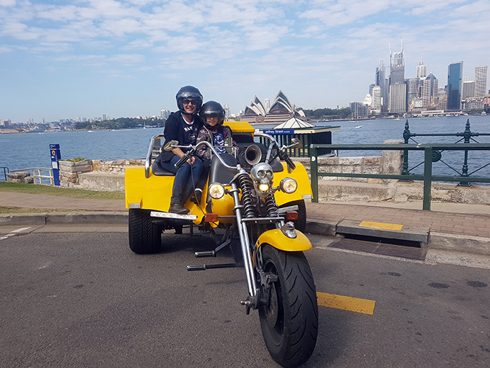 school holidays trike tour