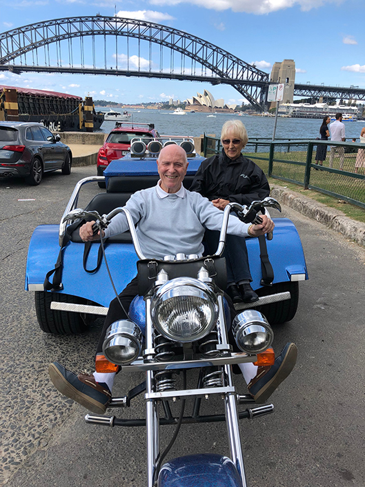 80th birthday trike ride