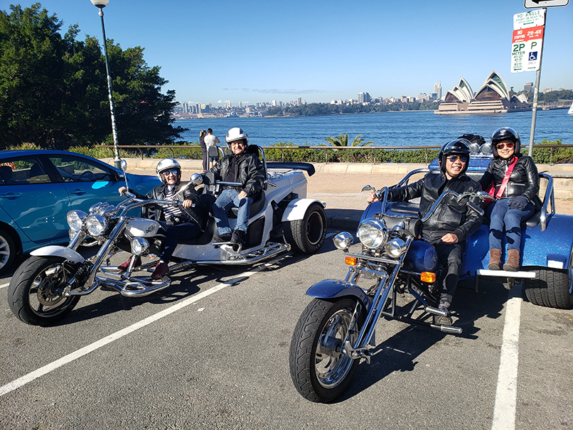 Sydney scenic trike tour